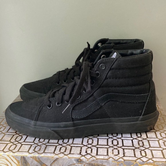 Vans Shoes - Vans Sk-8 High Top Black Sneakers